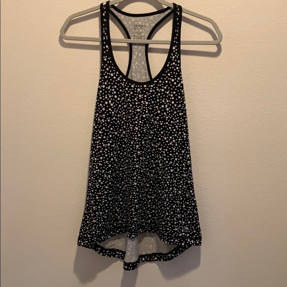 Women’s Vogo Athletica/Small/Tank/Black&White.
